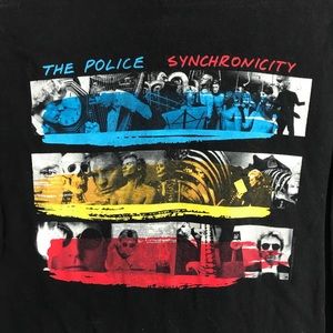 The Police Synchronicity vintage shirt